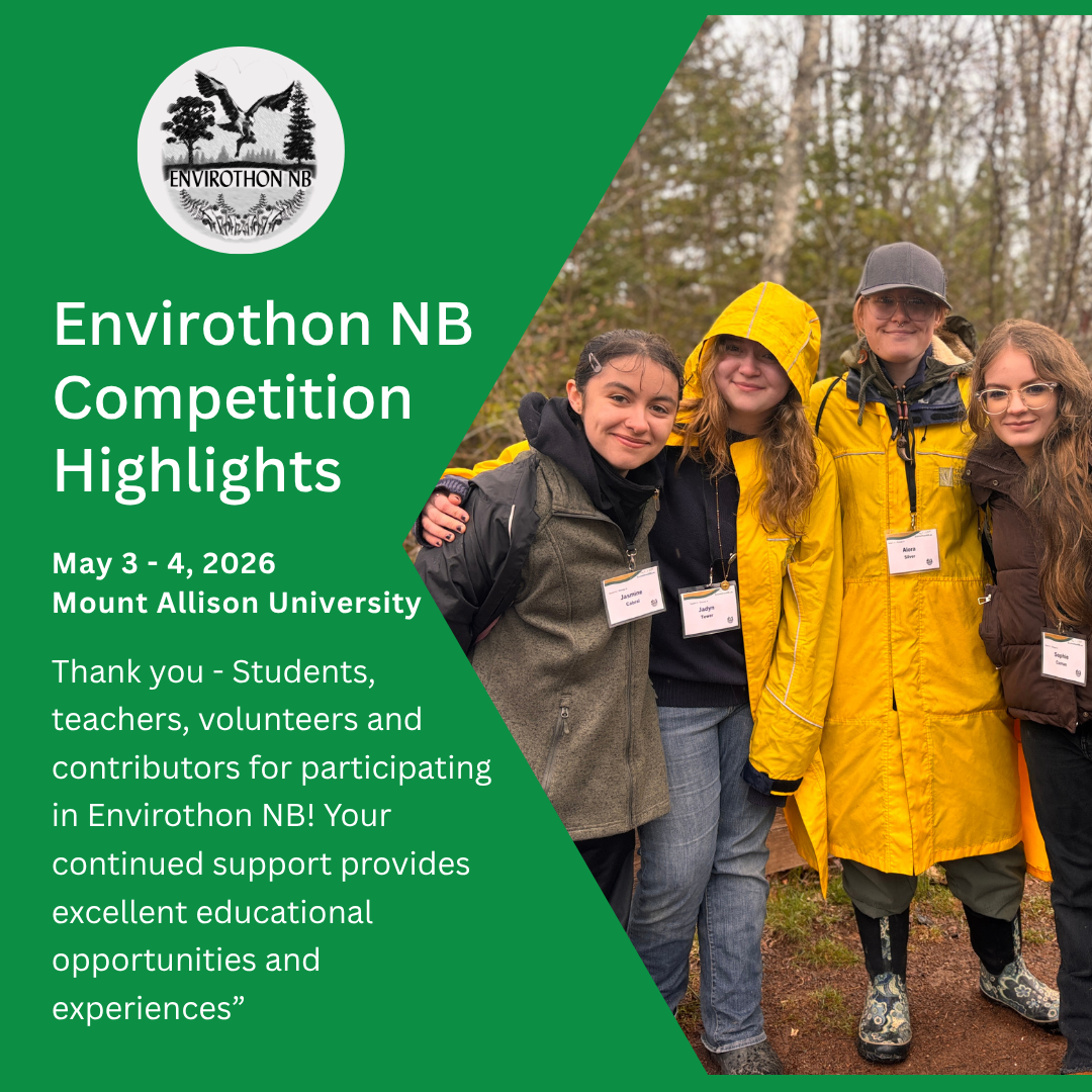 2026 Envirothon NB Results post for CWF website
